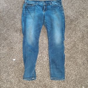 Size 20 silver blue jeans